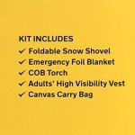 Winter Car Kit with Folding Snow Shovel