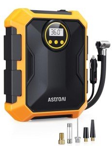 AstroAI 12V Portable Air Compressor with LED Light