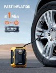 AstroAI 12V Portable Air Compressor with LED Light