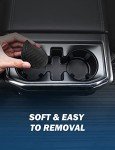 Universal Non-Slip Car Cup Holder Coasters - 2 Pack