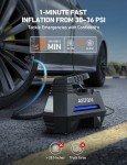 AstroAI Portable Tire Inflator with LED Light
