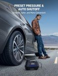 AstroAI Portable Tire Inflator with LED Light
