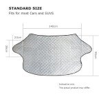 Beeway Universal Car Sun Shade and Snow Cover