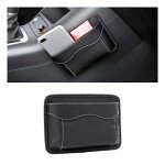 Car Seat Side Organizer Mini Leather Pouch