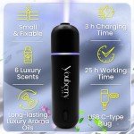 Smart Car Aroma Diffuser with 6 Essential Oils