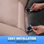 2 Pack Soft Faux Fur Car Seat Cushions