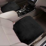 2 Pack Soft Faux Fur Car Seat Cushions