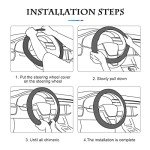 Blue Anti-Slip Universal Car Steering Wheel Cover