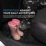 Custom Black Rubber Car Mats for VW Polo