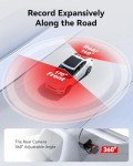 REDTIGER 4K Dual Dash Cam with GPS & WiFi