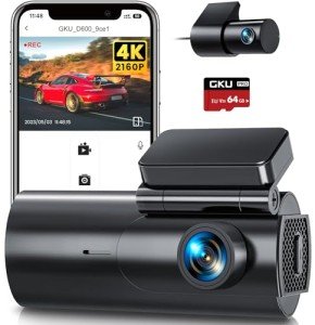 GKU D600-UK Dash Cam for Ultimate Road Safety