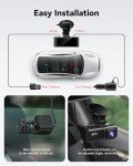 REDTIGER 4K Dual Dash Cam with GPS & WiFi