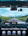 DYNACAM 4K Dash Cam with 64GB SD Card