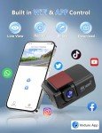 CHORTAU 4K Dual Dash Cam with Night Vision