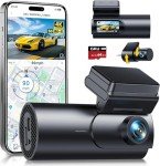 4K Dual Dash Cam with WiFi & GPS