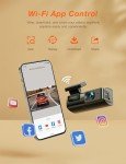 iZEEKER 2.5K WiFi Dash Cam with Night Vision