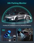 2K Full HD Dash Cam with Night Vision & 64GB Card