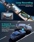2K Full HD Dash Cam with Night Vision & 64GB Card