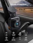 iZEEKER 1080P Dual Dash Cam with SD Card