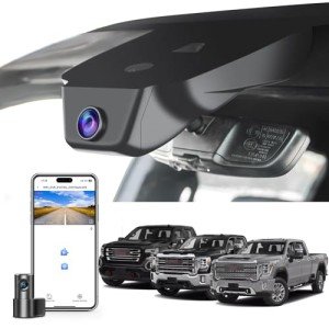 Mangoal 4K & 1080P Dash Cam for GMC Sierra