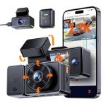 Vantrue E3 Triple Channel 2.7K Dash Cam