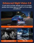 Vantrue E3 Triple Channel 2.7K Dash Cam