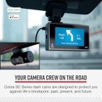 Cobra Smart Dash Cam with Rear Camera Bundle