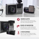 Cobra Smart Dash Cam with Rear Camera Bundle