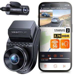 Vantrue S1 Pro Dual Dash Cam with Night Vision