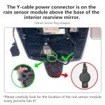 4K Front & 1080p Rear Dash Cam for Porsche