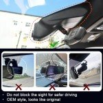 Mangoal 4K Dash Cam for 2022-2024 GMC Sierra