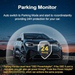 Mangoal 4K Dash Cam for 2022-2024 GMC Sierra