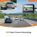 70mai A810 Dash Cam for Clear Road Safety