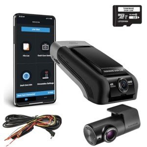 Thinkware U1000 4K UHD Front & 2K Rear Dashcam