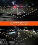 4K Dual Dash Cam with GPS and Night Vision