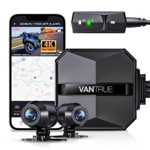 VANTRUE F1 4K Dual Lens Motorcycle Camera
