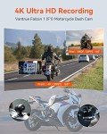 VANTRUE F1 4K Dual Lens Motorcycle Camera