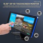 128GB 4K Dash Cam with 10.36" Display