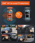 VANTRUE N5 4-Channel Dash Cam with Night Vision