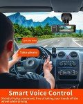 Kingslim D4PRO 4K Dual Dash Cam with WiFi