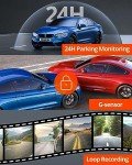 Kingslim D4PRO 4K Dual Dash Cam with WiFi