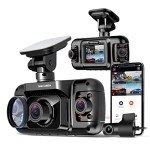 Rexing R4 Dash Cam with 1080p, Wi-Fi, GPS