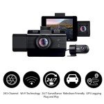 myGEKOgear Scout Pro 2K Dash Cam with App