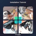Fitcamx 4K Dual Dash Cam for Alfa Romeo