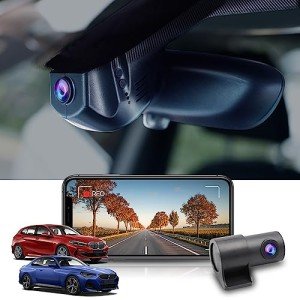 Fitcamx 4K BMW Dashcam with WiFi and G-Sensor