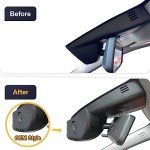 Fitcamx 4K BMW Dashcam with WiFi and G-Sensor