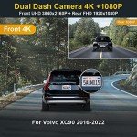 Fitcamx 2160P Dashcam for Volvo XC90 Models