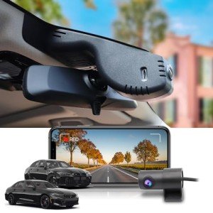 Fitcamx 4K Dual Dashcam for BMW Series 3