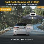 Fitcamx 4K Dashcam for Mazda CX-60 2022+