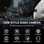 Audi-Compatible Dash Cam: 4K Front, 1080P Rear